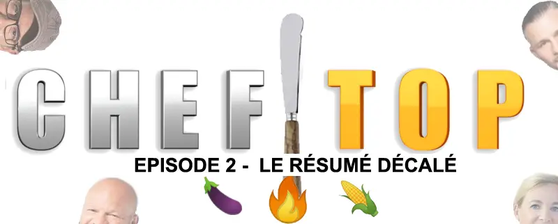 logo décalé top chef épisode 2